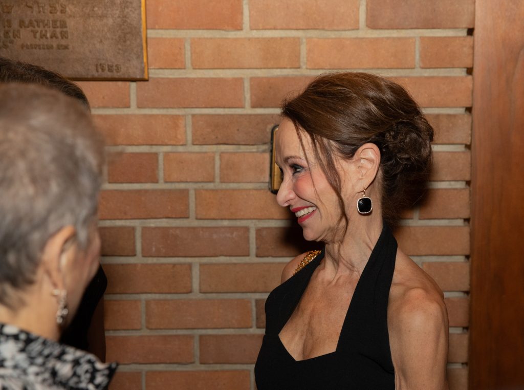 Temple President JuliAnn Geldner