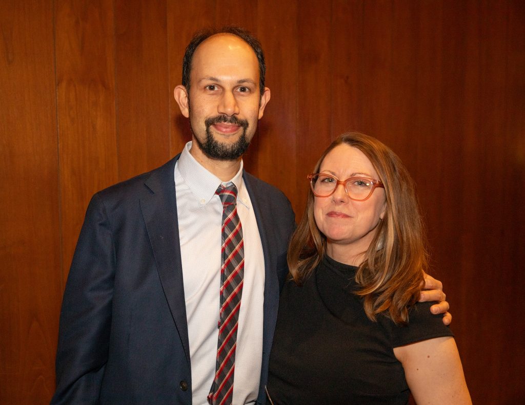 Michael Zmora and Megan Dawson