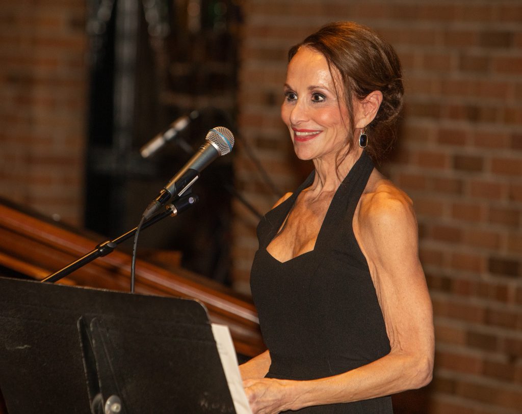 Juli Speaking at Celebration